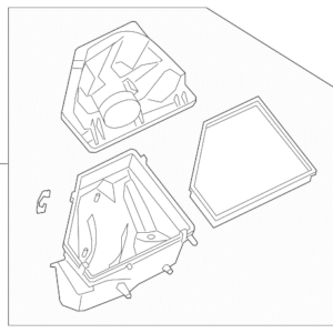 Air Cleaner Assembly - BMW (13-71-8-580-424)