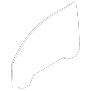 Door Glass - BMW (51-33-7-268-720)