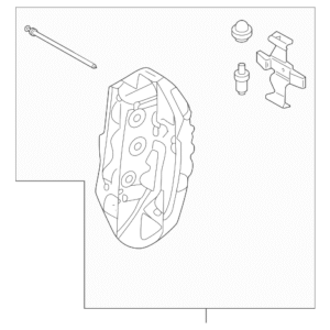 Disc Brake Caliper - BMW (34-11-8-746-868)