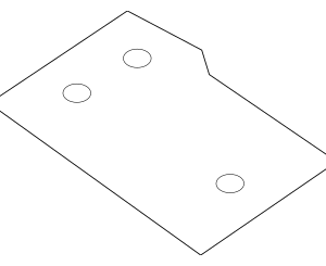 Floor Cover Hinge - BMW (51-47-7-389-688)