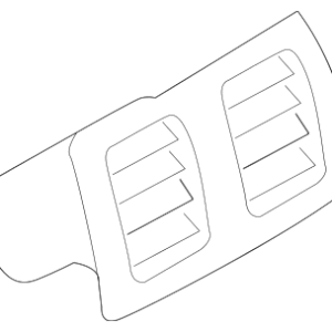 Vent Grille - BMW (64-22-9-333-675)
