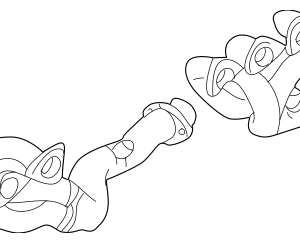 Exhaust Manifold - BMW (11-62-7-834-674)