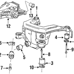 Bushing Bolt - BMW (33-33-2-227-291)