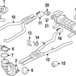Catalytic Converter - BMW (18-32-5-A29-1F8)