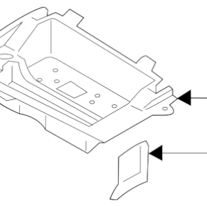 Storage Compartment - BMW (51-16-9-284-738)