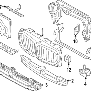 Side Duct - BMW (51-11-8-085-668)