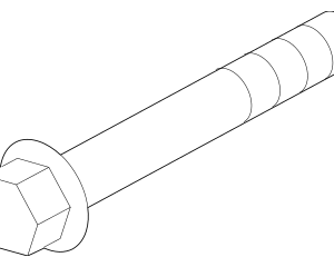 Suspension Cross-Member Mount Bolt - BMW (33-32-6-760-346)
